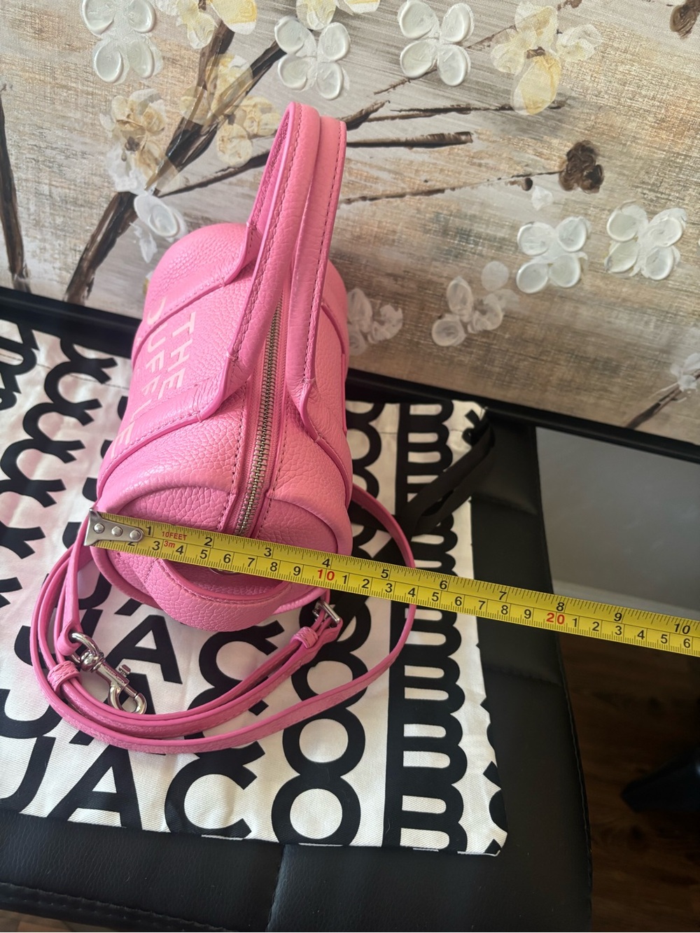 Marc Jacobs Pink The Duffle Mini Leather Satchel - Picture 11 of 14